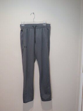 Under Armour Loose Fleece Gray Gym Workout Pans